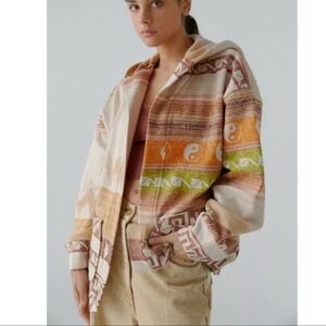 BDG Urban Outfitters Delaney Hooded Cardigan S NWT